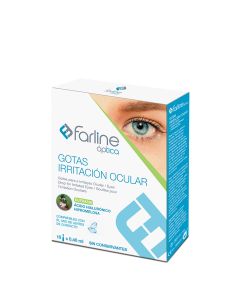 Farline Óptica Gotas Irritación Ocular Eufrasia 10 Monodosis