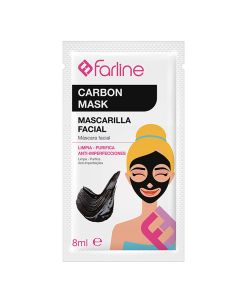 Farline Mascarilla Facial Carbón Mask 10 Mascarillas