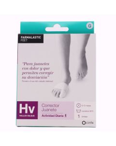 Farmalastic Feet Corrector Juanete Actividad Diaria G 1Ud