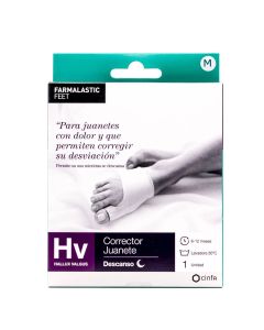 Farmalastic Feet Corrector Juanete Descanso M 1Ud