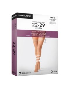 Farmalastic Media Larga M Blonda Compresión Normal Camel 1 Par
