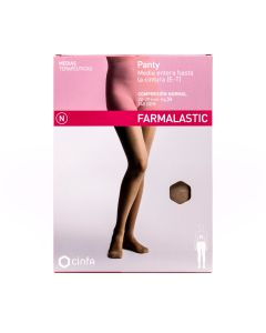 Farmalastic Panty Media G Compresión Normal Beige