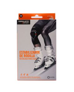 Farmalastic Sport Estabilizador de Rodilla Reforzado para Esquí Talla M