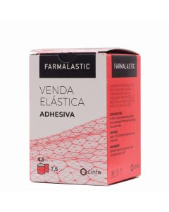 Farmalastic Venda Elástica Adhesiva 7,5cm x 4,5m Cinfa