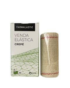 Farmalastic Venda Elástica Crepé 4m x 10cm