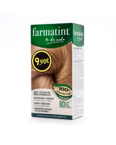 Farmatint Gel 8D Rubio Claro Dorado