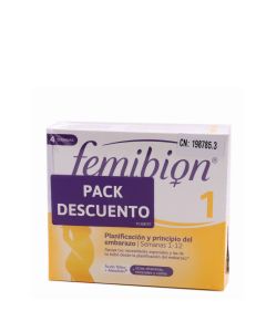 Femibion 1 Planificación y Principio del Embarazo 28 comprimidos x 2 Duplo-1