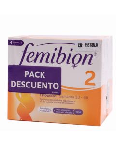 Femibion 2 Embarazo 28 Comprimidos y 28 Cápsulas Duplo Pack Descuento