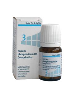 Ferrum Phosphoricum D6 Sal Nº3 80 Comprimidos DHU Sales Schussler