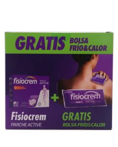 Fisiocrem Parche Active  4 Parches + Bolsa Frío y Calor Gratis