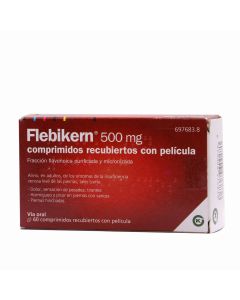Flebikern 500 mg 60 Comprimidos Recubiertos con Película
