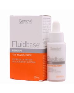 Fluidbase Rederm 15% AHA Gel Forte 30ml Genove