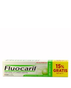 Fluocaril BiFluoré Pasta Dentífrica 125ml 15% Gratis
