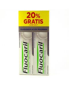 Fluocaril Blanqueante Pasta Dentífrica 125ml x 2 Pack 20% Gratis