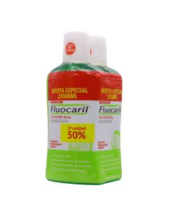 Fluocaril Enjuague Bucal 500ml x 2 Duplo Oferta Especial