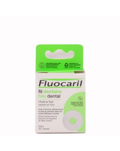 Fluocaril Hilo Dental con Flúor y Cera 30m