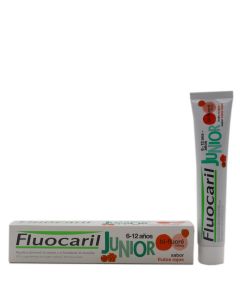 Fluocaril Junior Pasta Dentífrica Sabor Frutos Rojos 6-12 Años 75ml