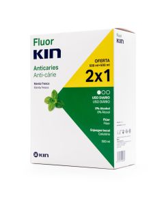 Fluor Kin Anticaries Colutorio 2x500ml