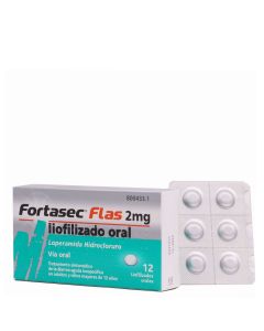 Fortasec Flas 2 mg 12 Liofilizados Orales