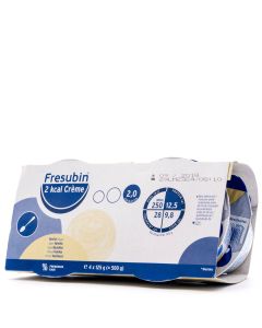 Fresubin Creme 2Kcal Sabor Vainilla 125g X 4 Tarros Fresenius Kabi