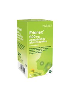 Frionex 600mg 20 Comprimidos Efervescentes
