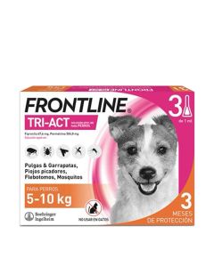 Frontline Tri-Act Perros 5-10Kg 3 Pipetas-1