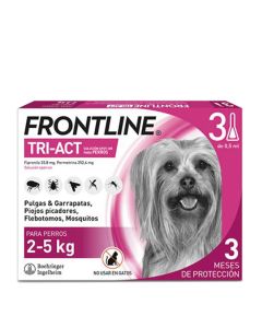 Frontline Tri-Act Perros 2-5Kg 3 Pipetas-1