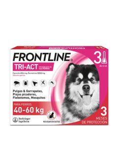 Frontline Tri-Act Perros 40-60Kg 3 Pipetas-1