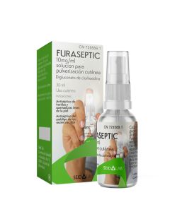 Furaseptic Spray Pulverización Cutánea de Clorhexidina 30ml 