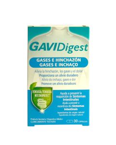 GAVIDigest Gases e Hinchazón 30 Cápsulas