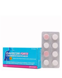 Gaviscon Forte 24 Comprimidos Masticables                                                           