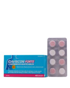 Gaviscon Forte 48 Comprimidos Masticables           