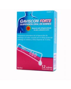 Gaviscon Forte Suspensión Oral en Sobres 12 Sobres