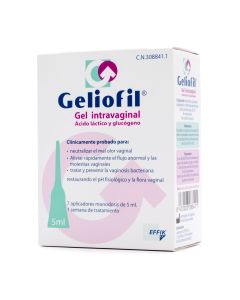 Geliofil Gel Intravaginal Effik 7 Aplicadores Monodosis
