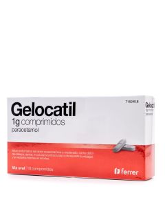 Gelocatil 1g 10 Comprimidos Paracetamol-1