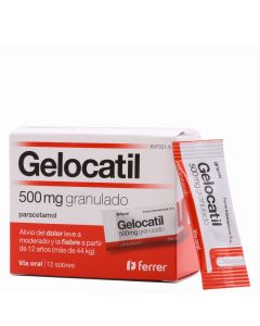 Gelocatil 500mg 12 Sobres Granulado-1