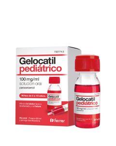 Gelocatil Pediátrico 100mg/ml Solución Oral 60ml