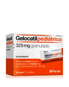 Gelocatil Pediátrico 325 mg 12 Sobres Granulado Paracetamol
