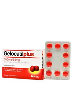 Gelocatil  Plus 20 Comprimidos