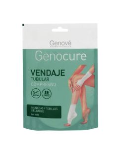 Genove Genocure Vendaje Tubular Compresivo Muñecas y Tobillos Delgados 