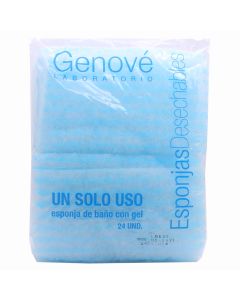 Genove Esponjas Jabonosas Desechables 24Uds-1