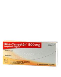 Gine Canestén 500mg  1 Comprimido Vaginal