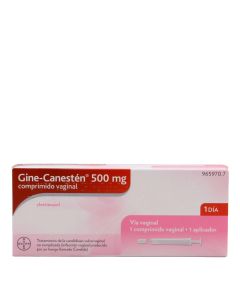 Gine Canestén 500mg 1 Comprimido Vaginal      