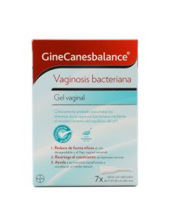 GineCanesbalance Gel Vaginal Bayer 7 Tubos 5ml