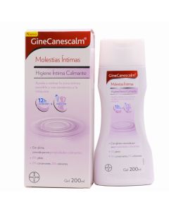 GineCanescalm Higiene Íntima Calmante 200ml Bayer