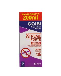 Goibi Antimosquitos Xtreme Forte 200ml Maxi Formato