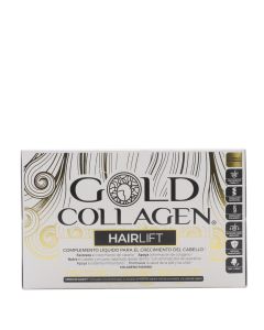 Gold Collagen HairLift 10 Frascos x 50ml Crecimiento del Cabello. Imagen 1. 