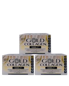 Gold Collagen HairLift 3 x 10 Frascos 50ml