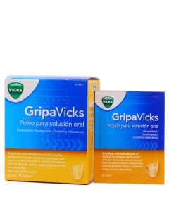 GripaVicks 10 Sobres Polvo para Solución Oral