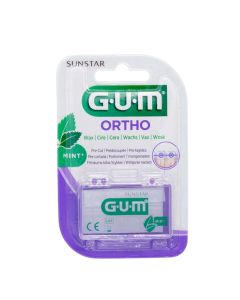 GUM Ortho Cera para Ortodoncia Menta 5 Barritas    